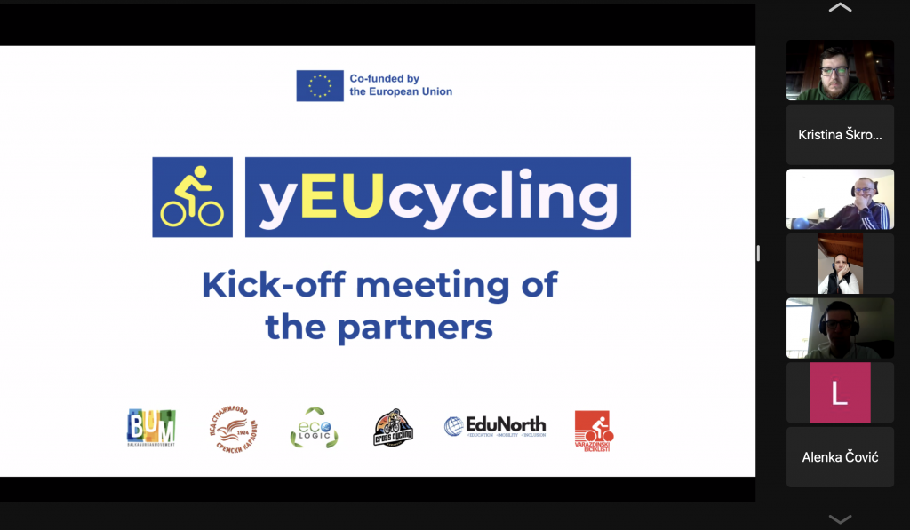 KICKOFF MEETING OF THE PROJECT “YEUCYCLING”